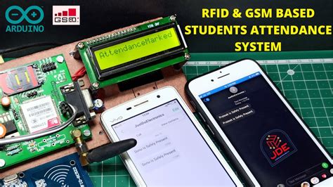 attendance generating system using rfid and gsm|rfid based attendance system using 8051.